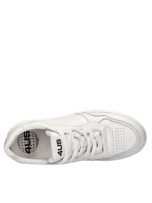 Sneakers in pelle PACIOTTI 4US | ARON VIT.BIANCO